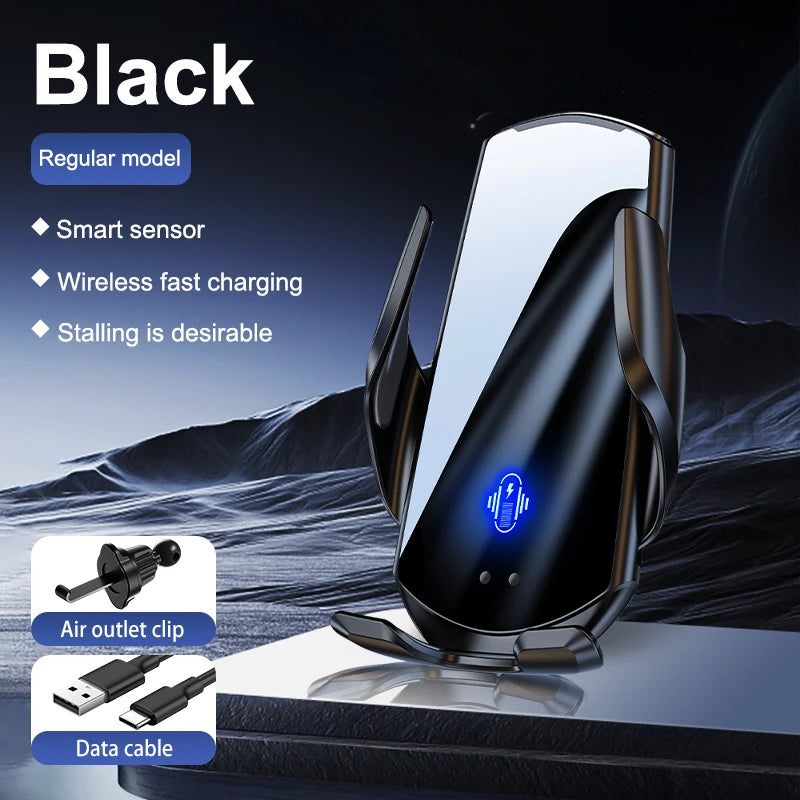 Wireless Magnetic Car Charger 15W Fast Charging Mount