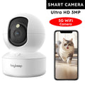 HD Smart Pet Camera - 360° Wifi Indoor Security Camera