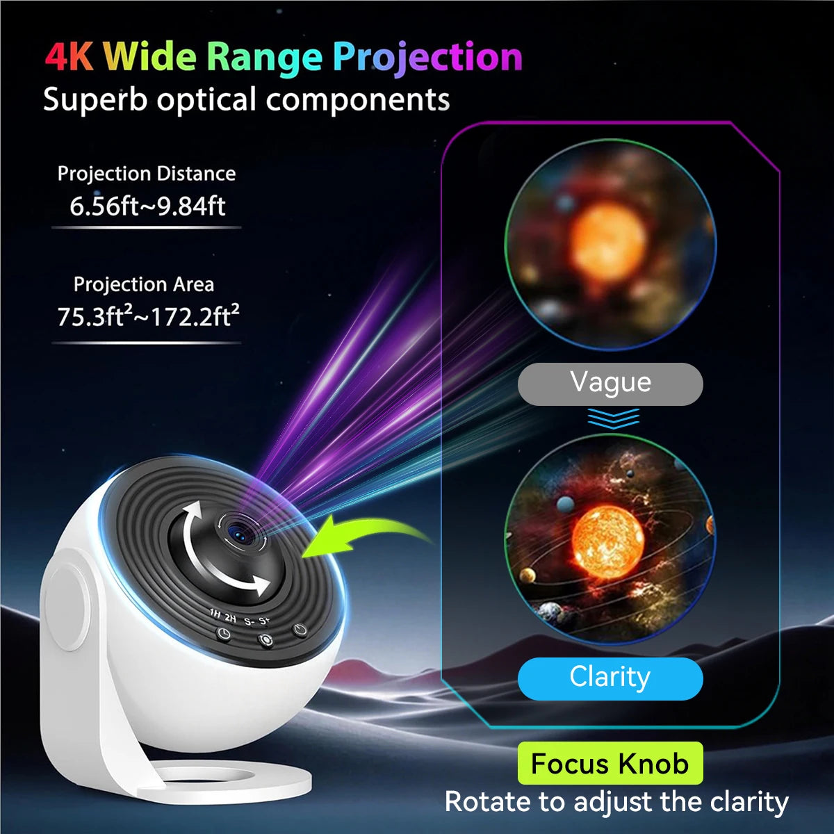 14-in-1 Planetarium HD Galaxy Projector
