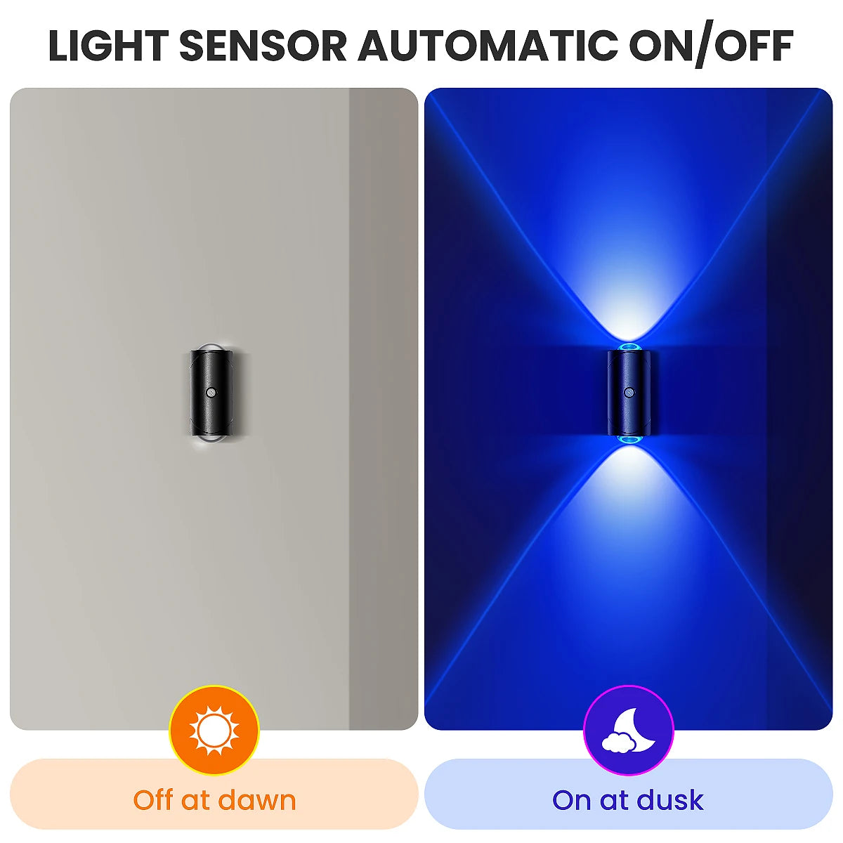 Smart Rechargeable Motion Sensor LED Wall Light | Color Changing & Magnetic Stick-on