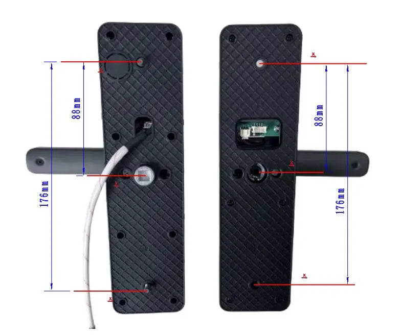 Tuya Smart WiFi Fingerprint Door Lock with App Control
