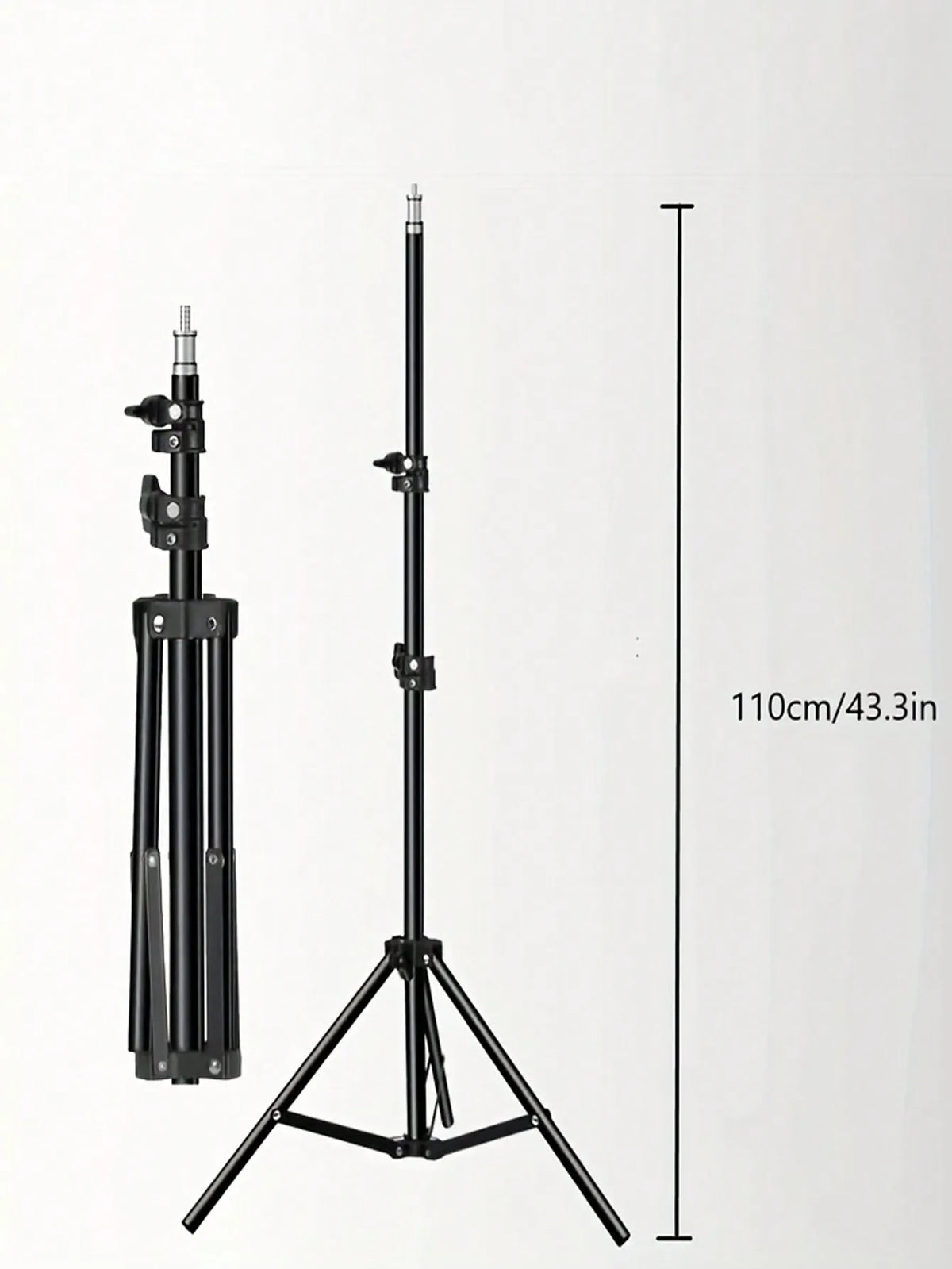 10-Inch Ring Light with 110cm Tripod Stand & Phone Holder