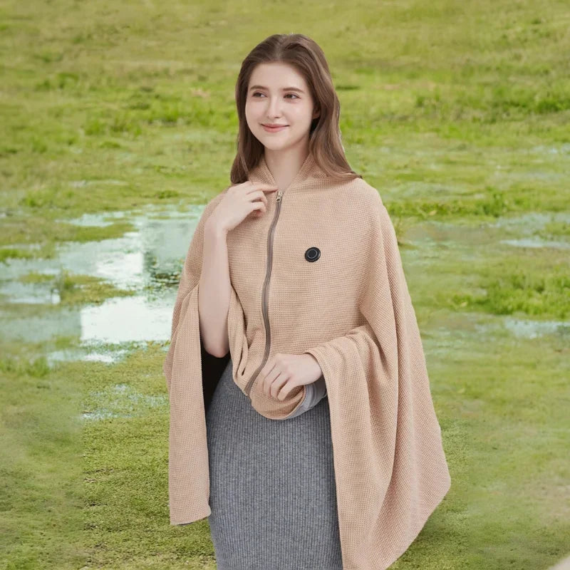 CozyWarm™ Wearable USB Electric Heated Blanket (3 Heat Levels)