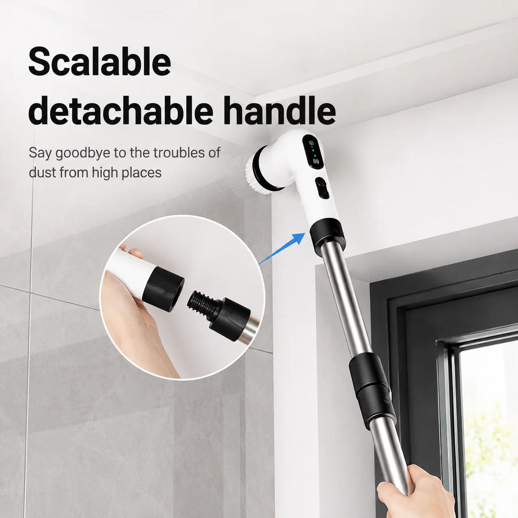 🧹 ZOQVANI™ 9-in-1 Cordless Electric Spin Scrubber