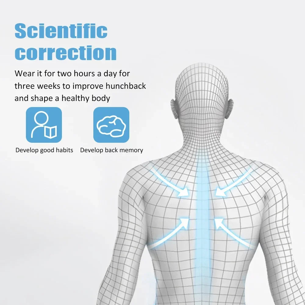 Smart Posture Corrector & Back Support Sensor