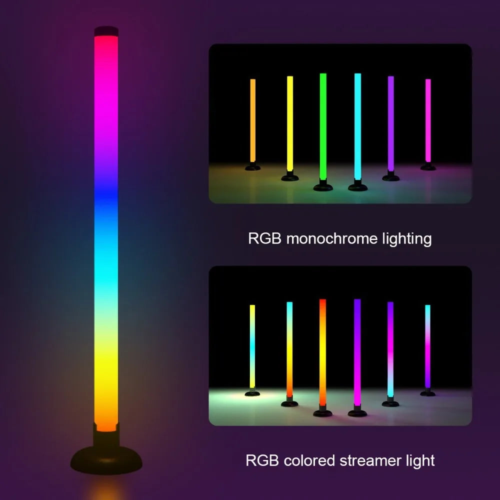 ZOQVANI Smart RGBIC Gaming LED Light Bars with App & Voice Control