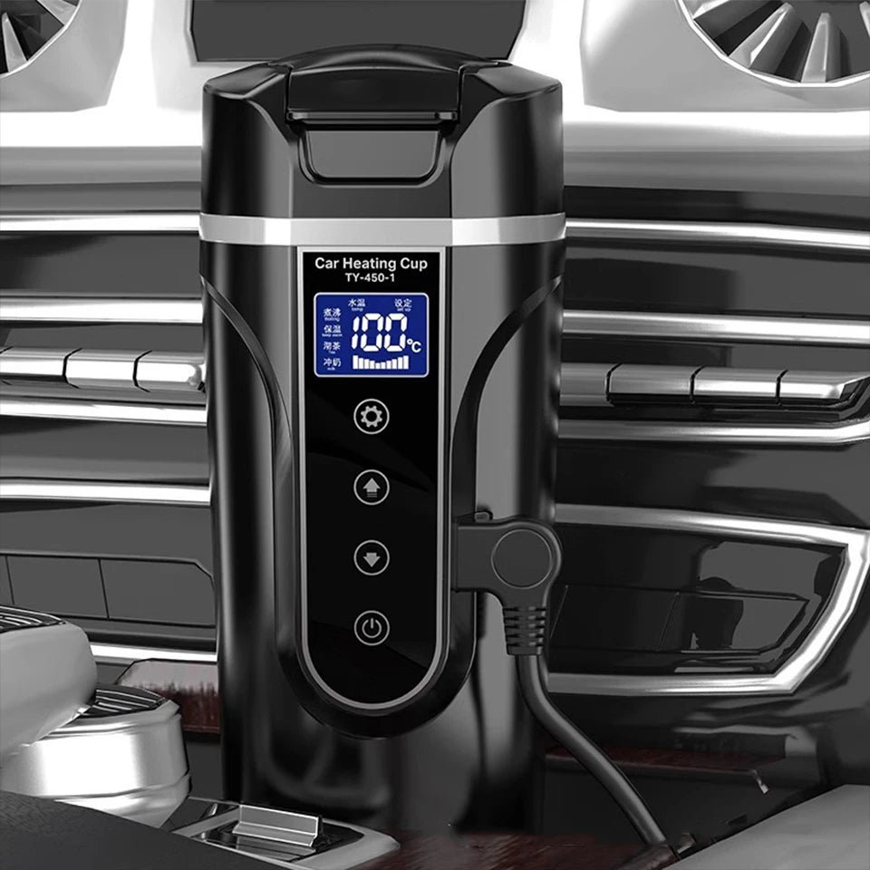 ZOQVANI Smart Car Heating Cup & Touch Screen Travel Mug