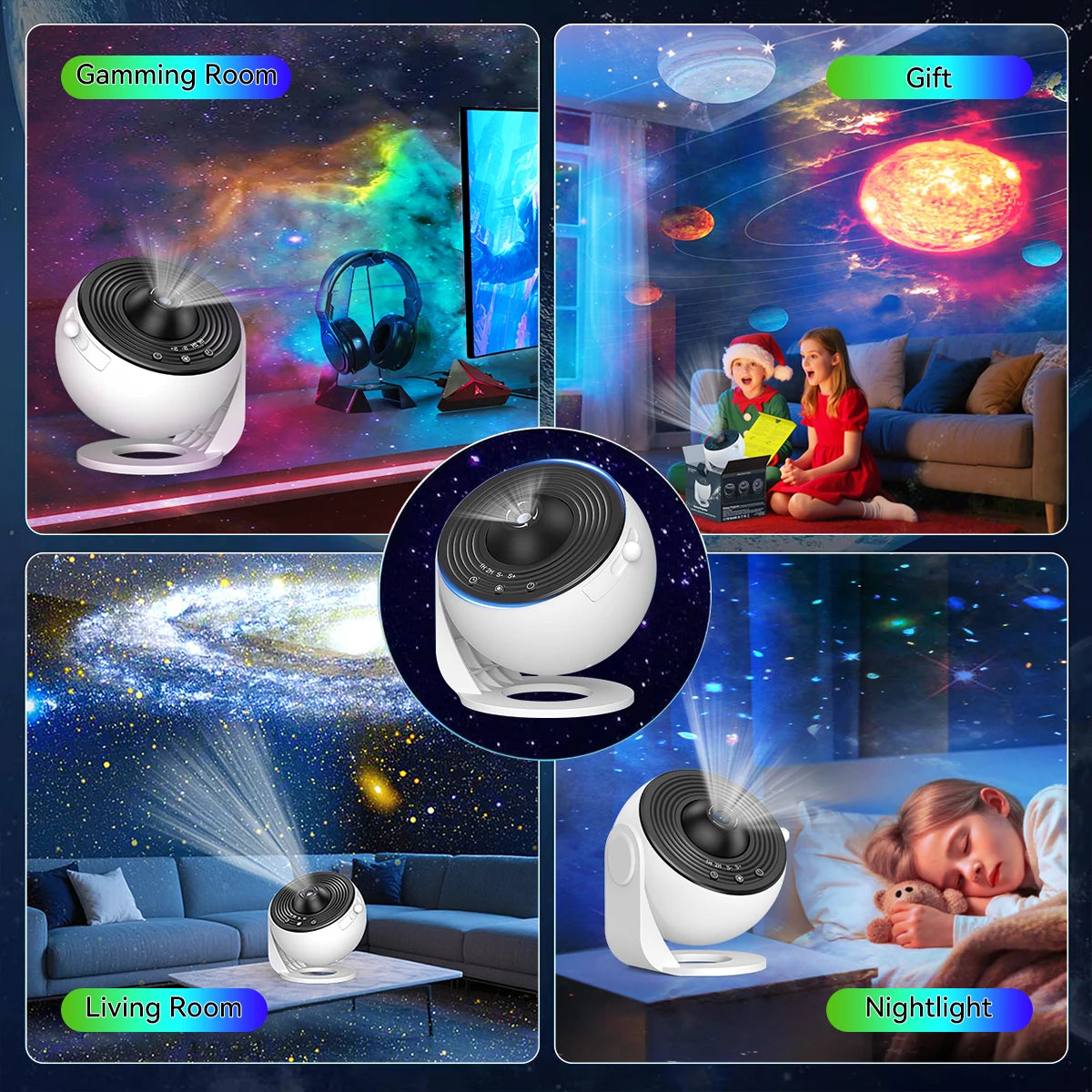 14-in-1 Planetarium HD Galaxy Projector
