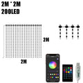 Smart RGB LED Curtain Lights ( App & Remote control )