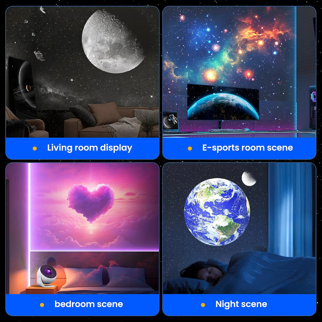 13-in-1 Planetarium Galaxy Star Projector