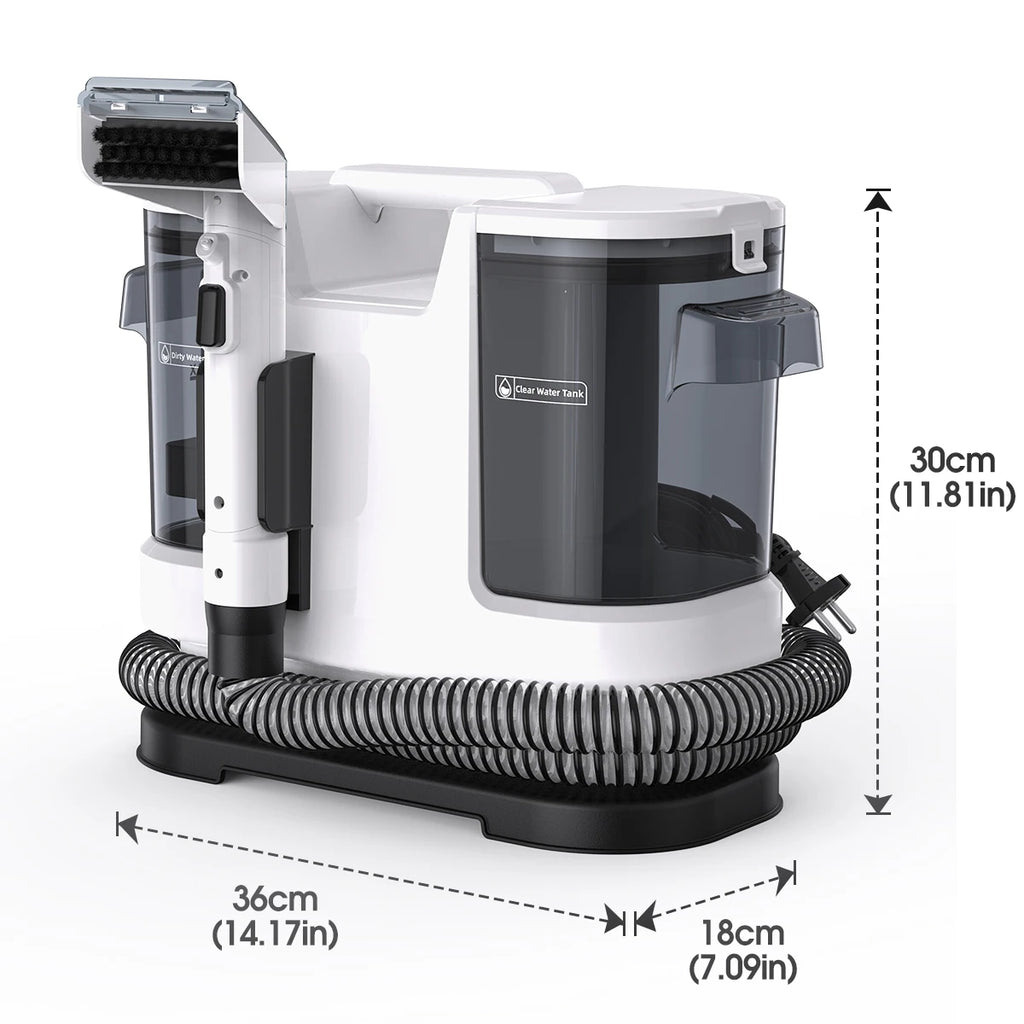 Lubluelu V8 Hot Water Carpet & Upholstery Cleaner - 800W