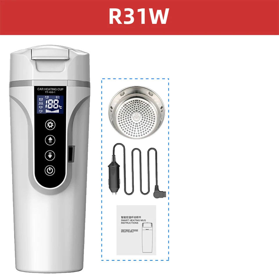 ZOQVANI Smart Car Heating Cup & Touch Screen Travel Mug
