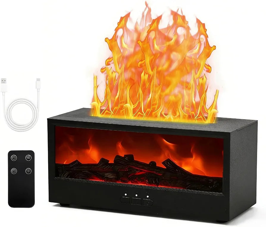 ZOQVANI™ Flame Effect Essential Oil Diffuser & Air Humidifier